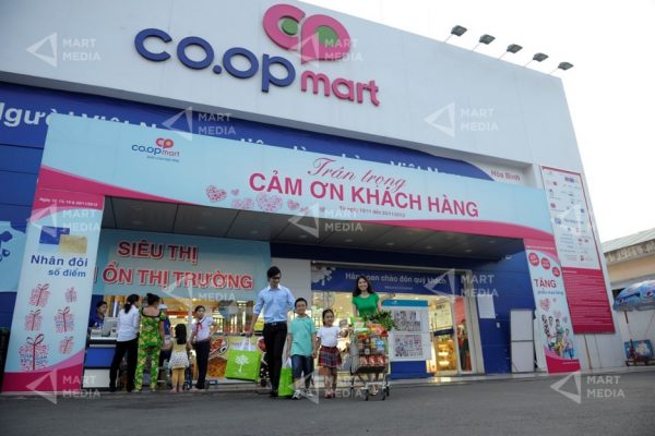 quảng cáo siêu thị coopmart