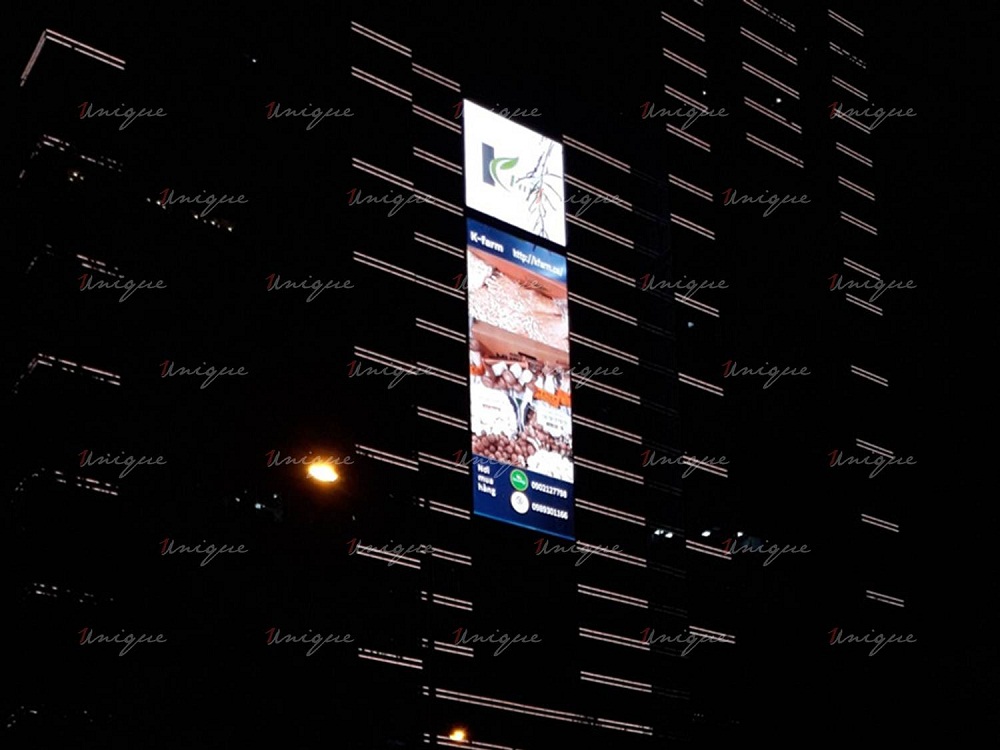 Kfarm quảng cáo màn hình LED tại trung tâm thương mại